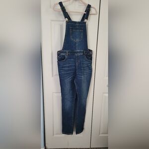 Cat and Jack Girls Denim Overalls